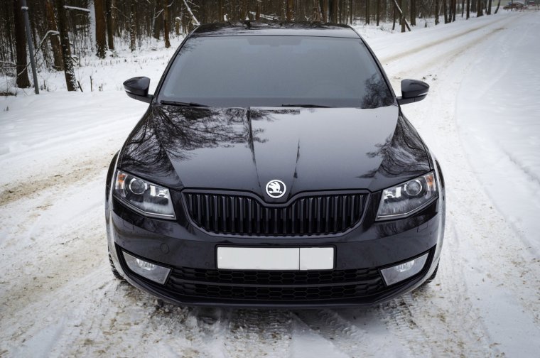 Шкода Октавия 1 черная тонированная