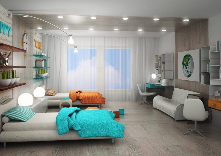 Спальня для двух мальчиков