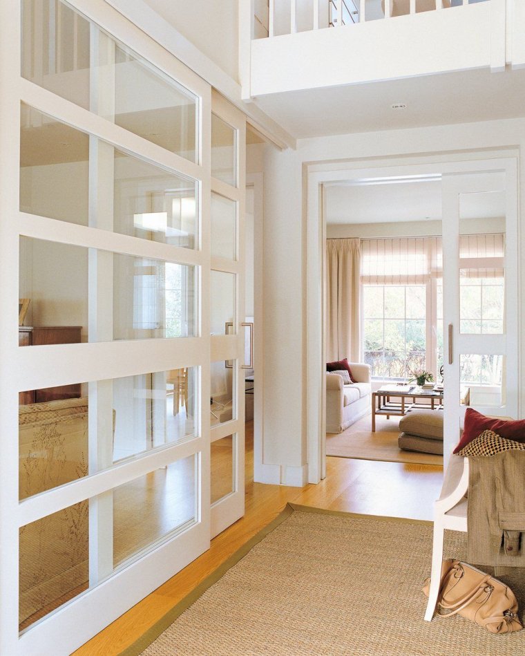 Перегородка с окошками