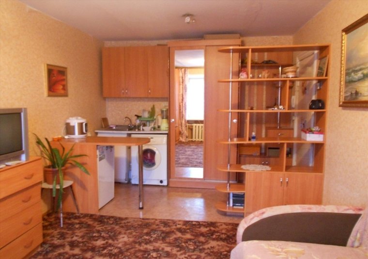 Комната в общежитии для семьи