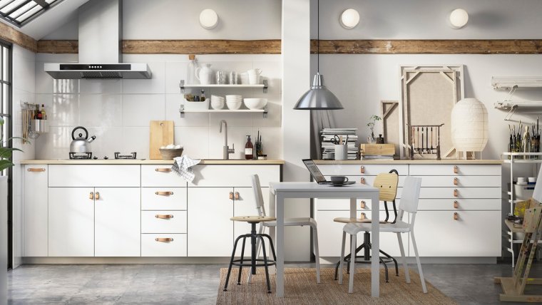 Профиль-ручка крепление саморезами алюминий матовый, l-3000мм