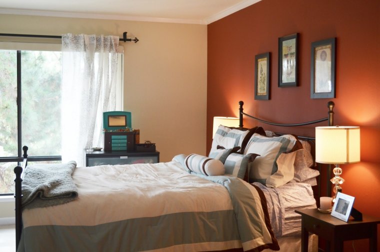 Комбинированная покраска стен