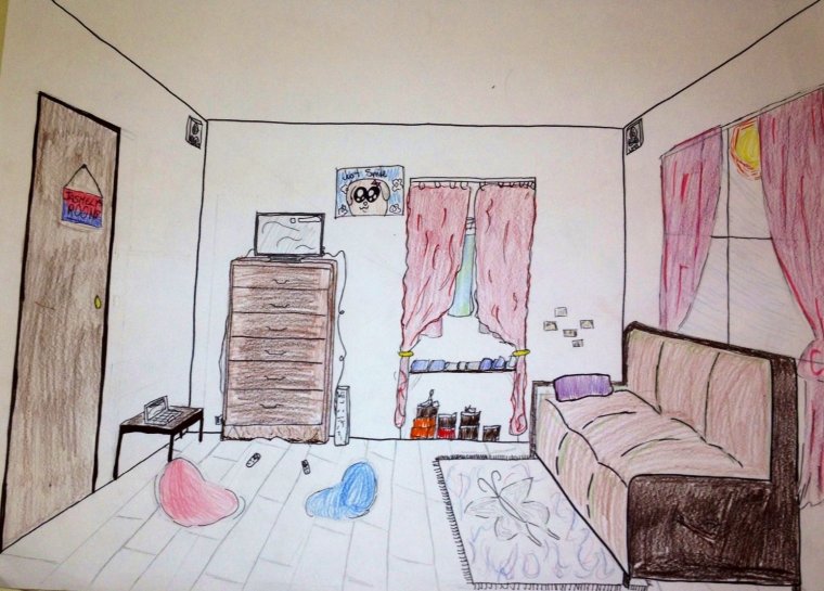 Детская комната в перспективе