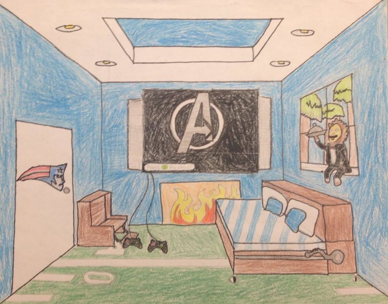 Нарисовать комнату