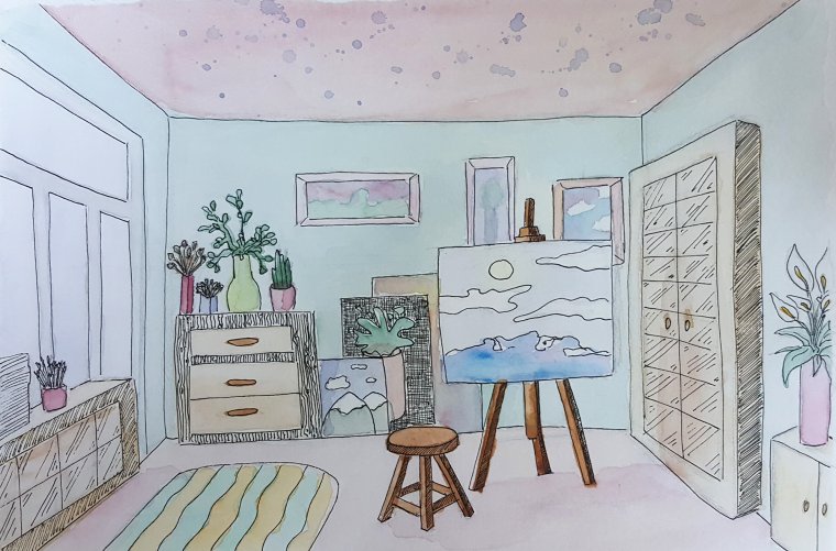 Комната для рисования