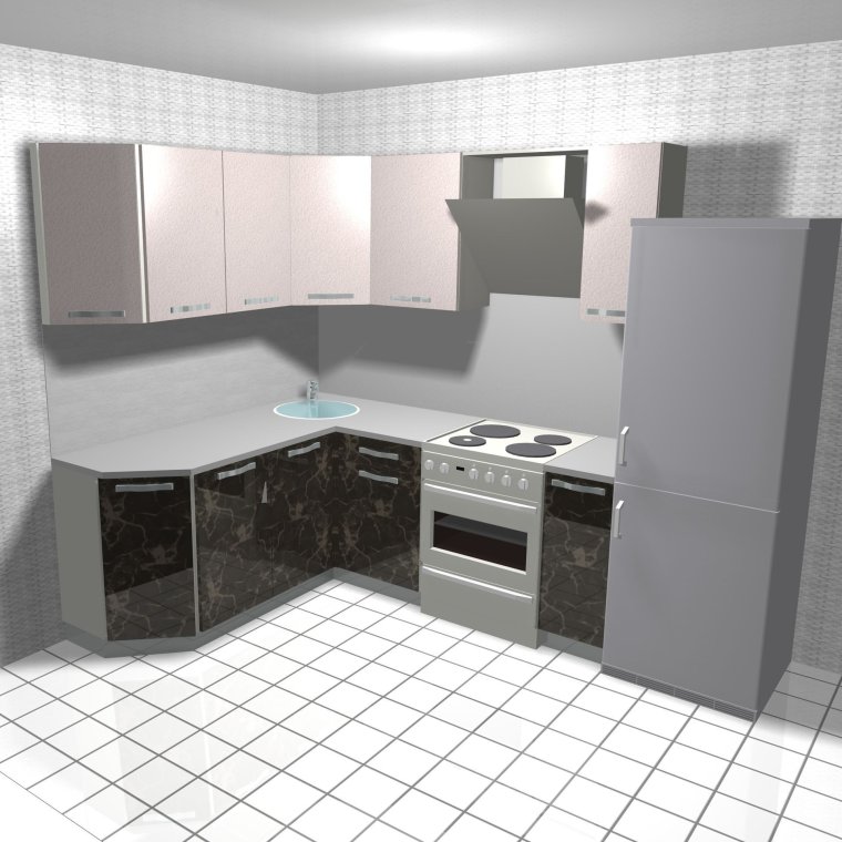 Проекты кухонных гарнитуров