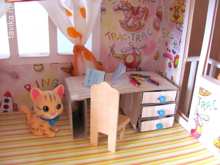 Детская мебель из спичечных Коробков