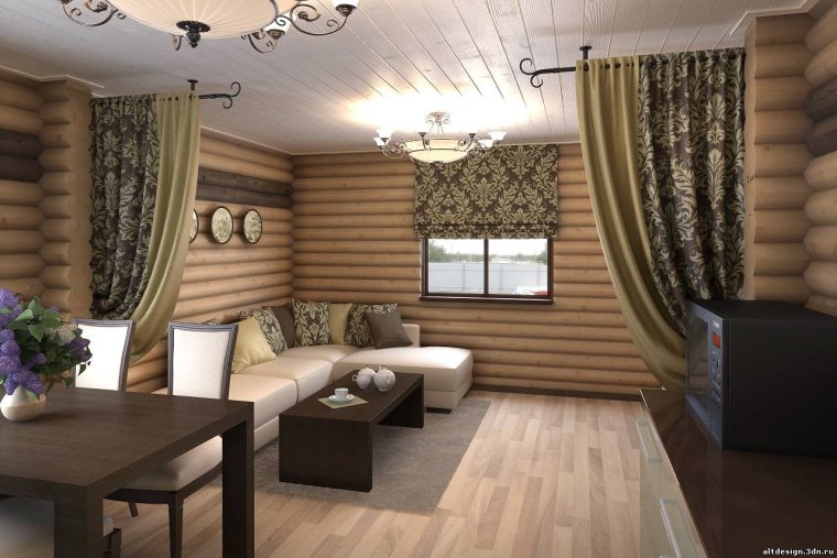 Отделка предбанника