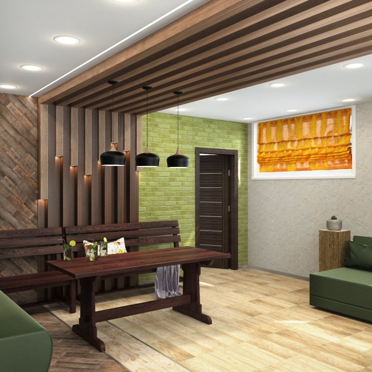 Комната отдыха в бане