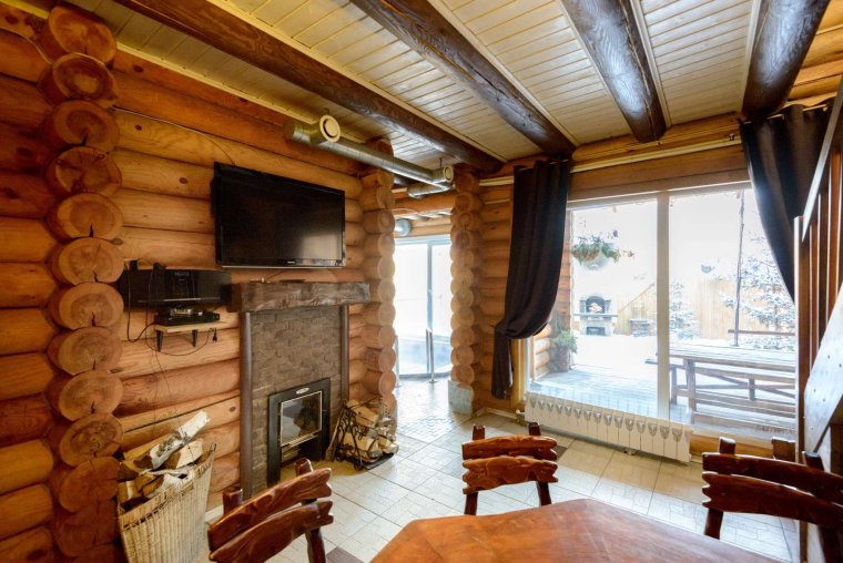 Отделка кухни в бане