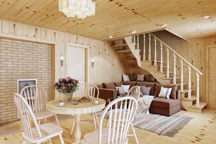 Обустройство предбанника