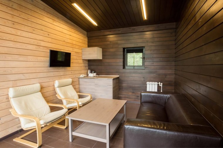 Потолок в комнате отдыха