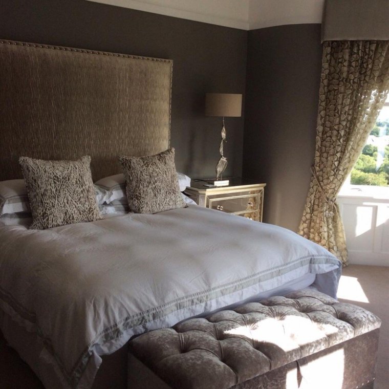 Farrow and Ball спальня