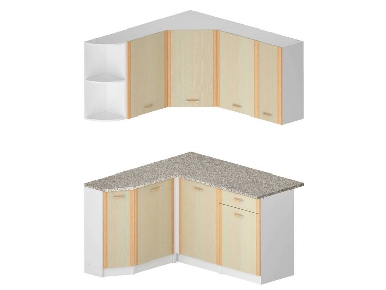 Кухня классика угловая 1200х1785 мм