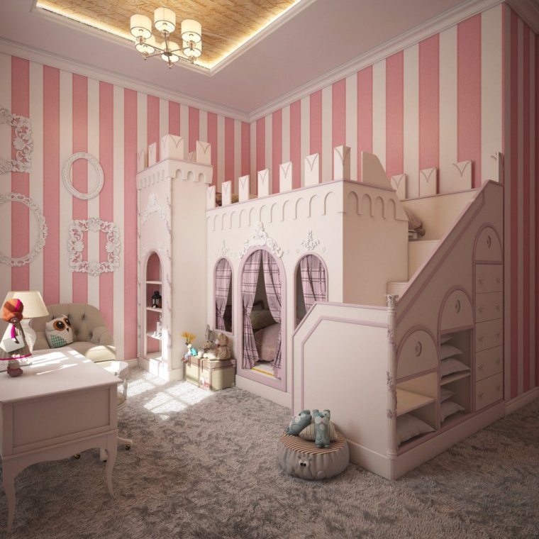 Детская комната принцессы