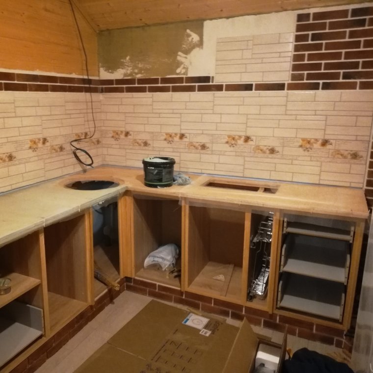 Временный кухонный гарнитур