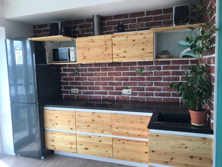 Как самим сделать бюджетную кухню