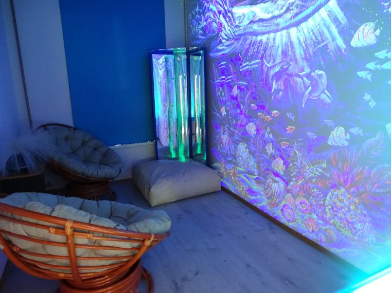 Комната психологической разгрузки (сенсорная комната)