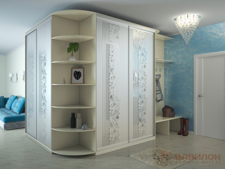 Шкаф радиусный venta 0933