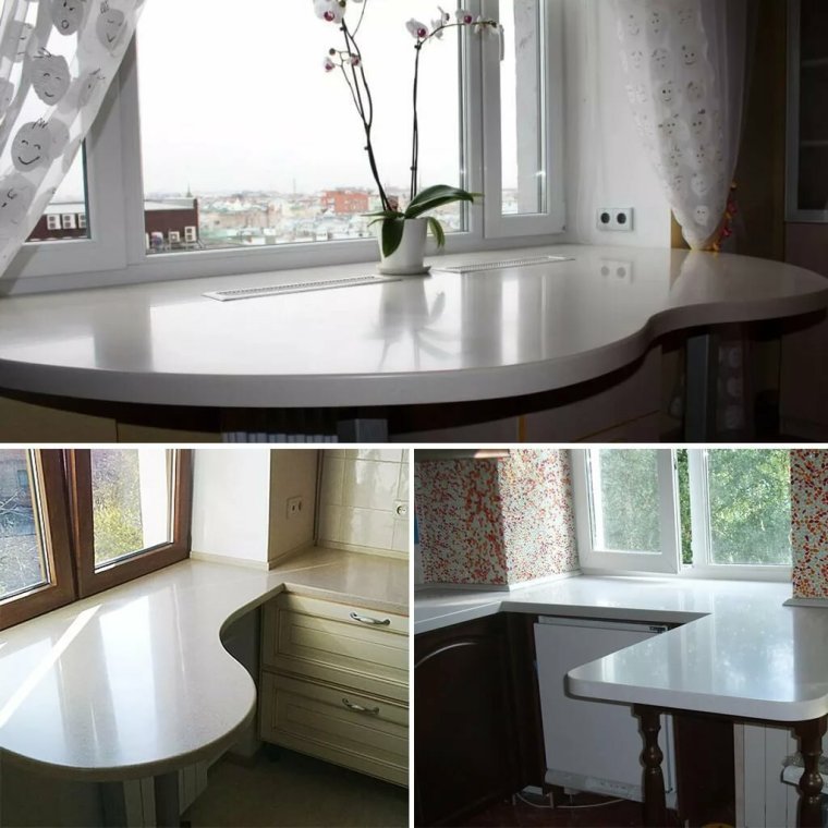 Кухонный стол у окна