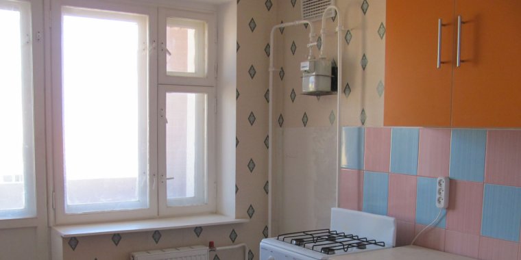 Декор горизонтальной газовой трубы