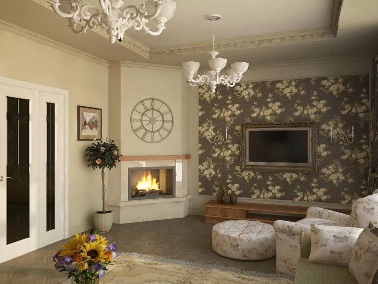 Бирюзовый интерьер