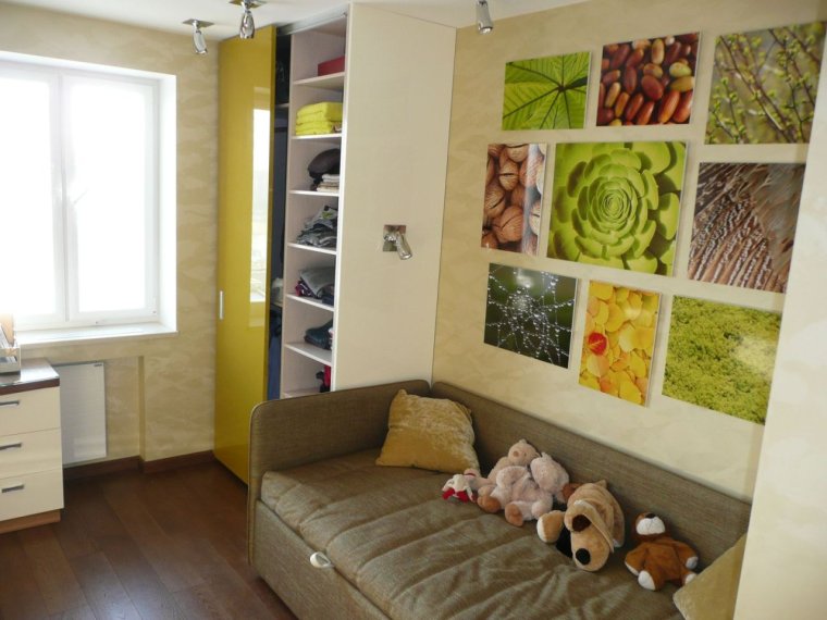 Детская комната хрущевка