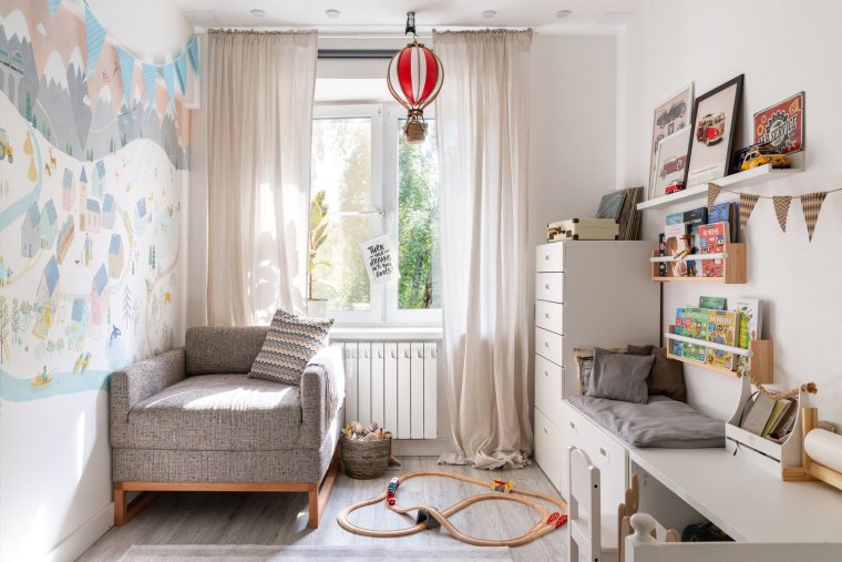 Детская комната вхоущевку