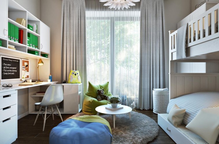 Узкая детская для мальчика