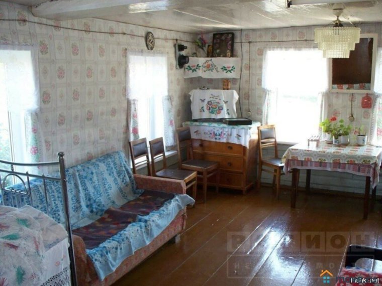 Деревенский дом изнутри СССР