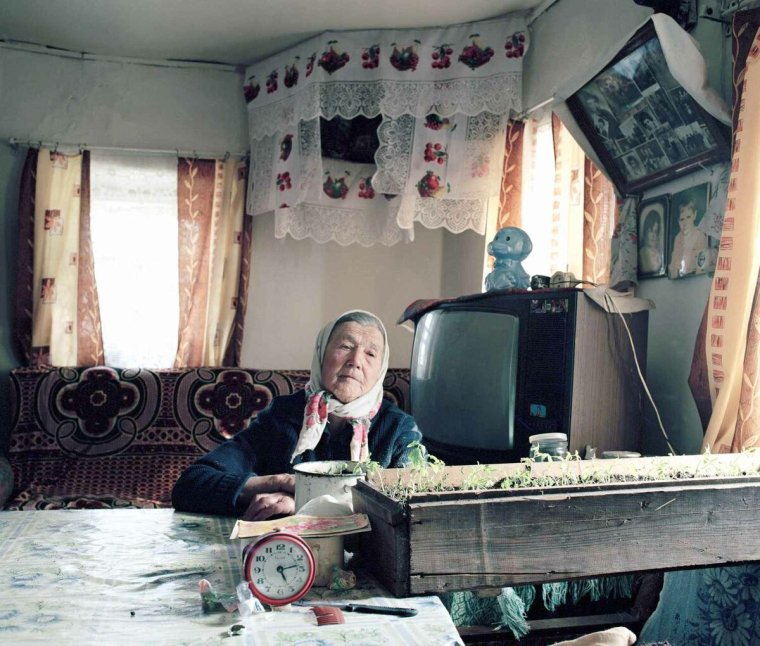 Дом в деревне внутри