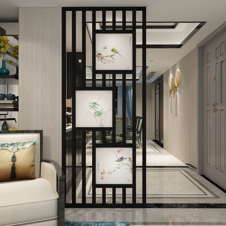 Декоративные витражные перегородки