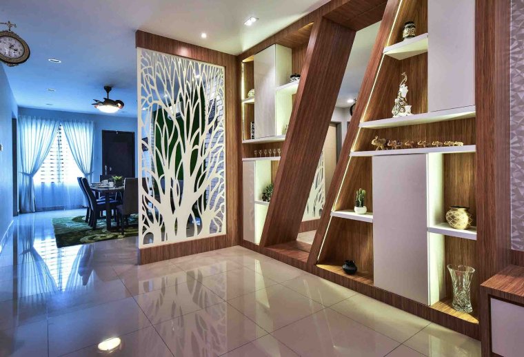 Декоративные перегородки из гипсокартона