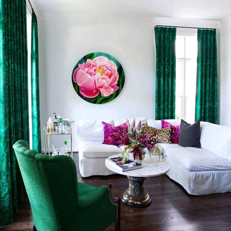 Изумрудные занавески