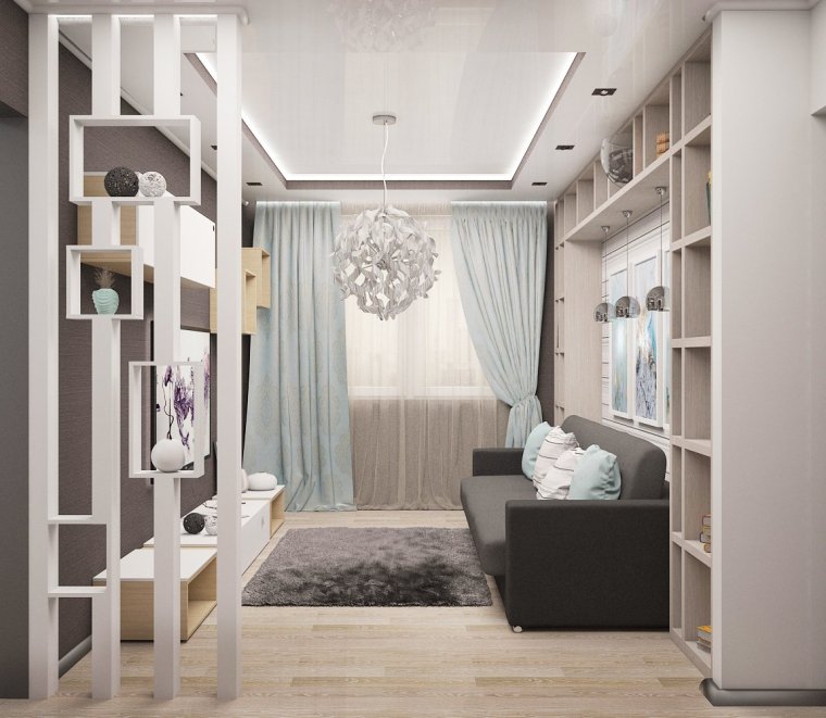 Зонирование комнаты