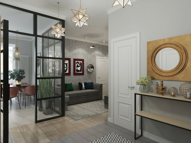 Прихожая гостиная