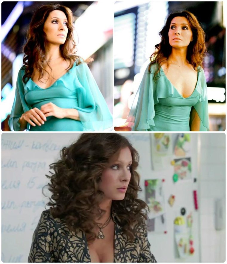 Елена Подкаминская с кудрями