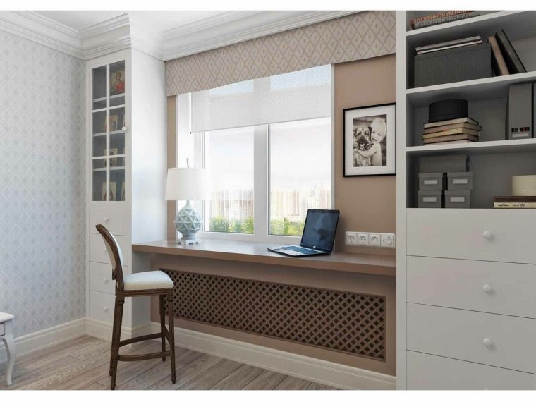 Комната лофт кабинет + спальня 16м2