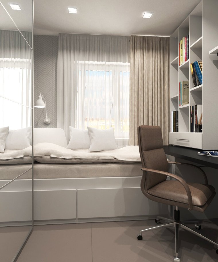 Интерьер комнаты для девушки