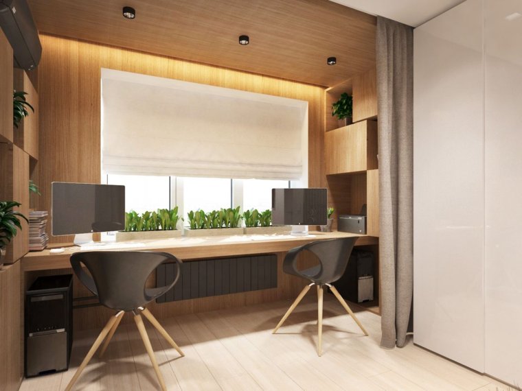 Рабочее место на подоконнике