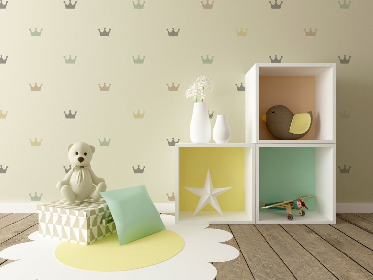 Пустая стена в детской