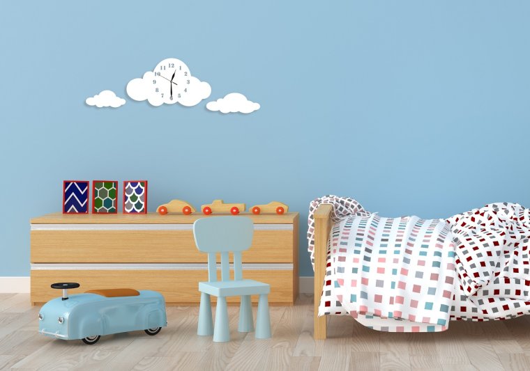 Пустая стена в детской