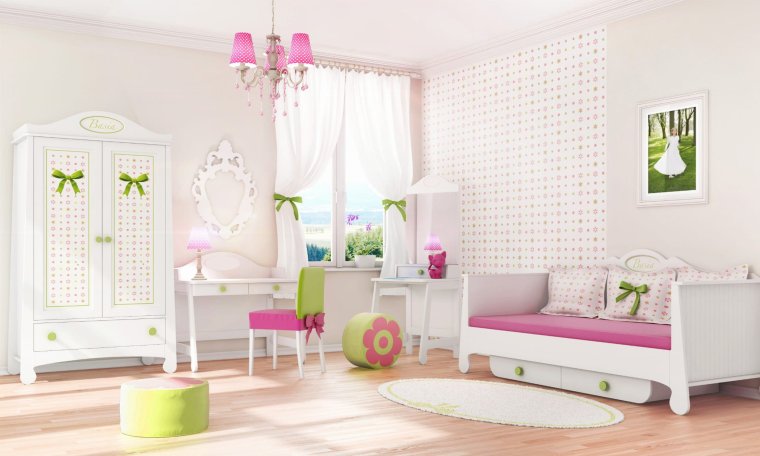 Интерьер детской комнаты для фотошопа