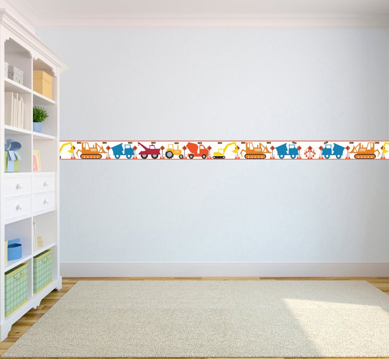 Стена детской комнаты для фотошопа