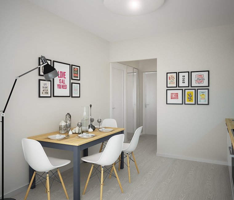 Чистовая отделка Скандинавский стиль