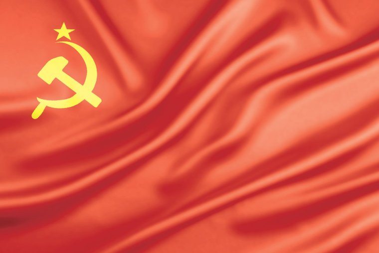 Флаг советского Союза