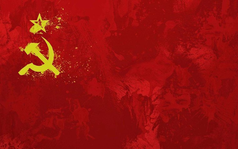 Флаг советского Союза