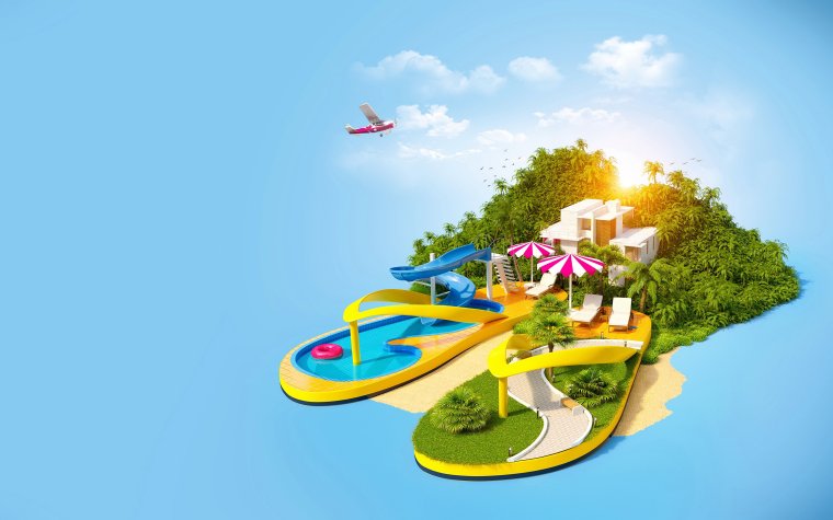 Фон для турагентства