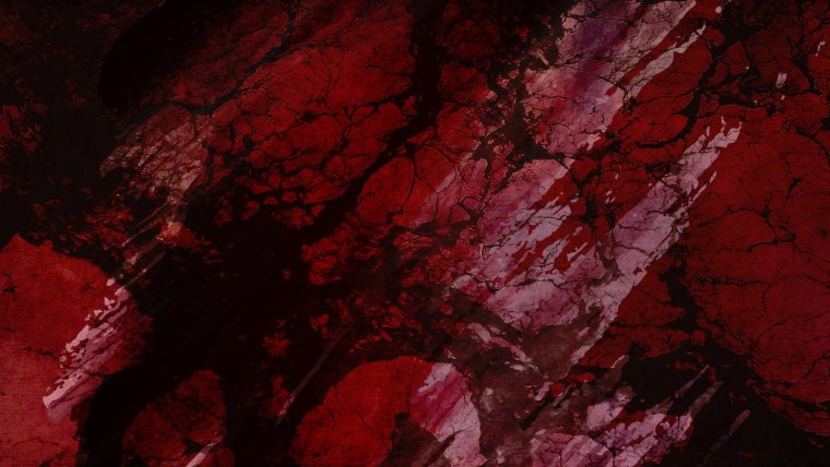 Кровавая рука на черном фоне