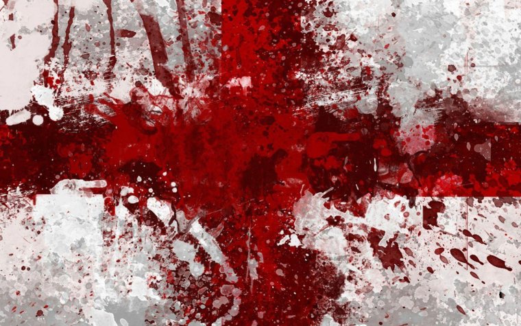 Кроваво красный фон